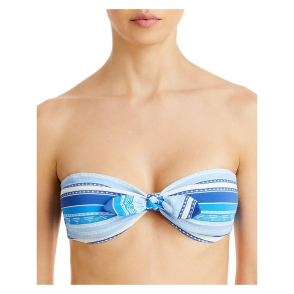 Lemlem Other - Lemlem Womens Eshal Printed Bandeau Swim Top Separates